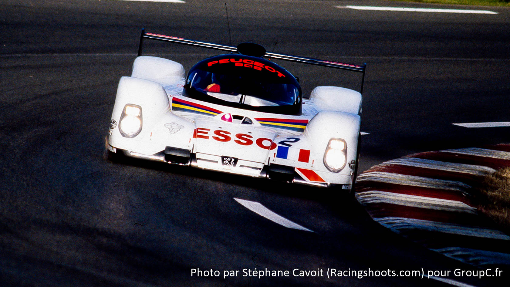 Peugeot 905, 24 Heures du Mans 1993 - photo Stéphane Cavoit
